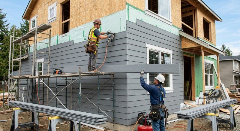 Engineered Siding Installation