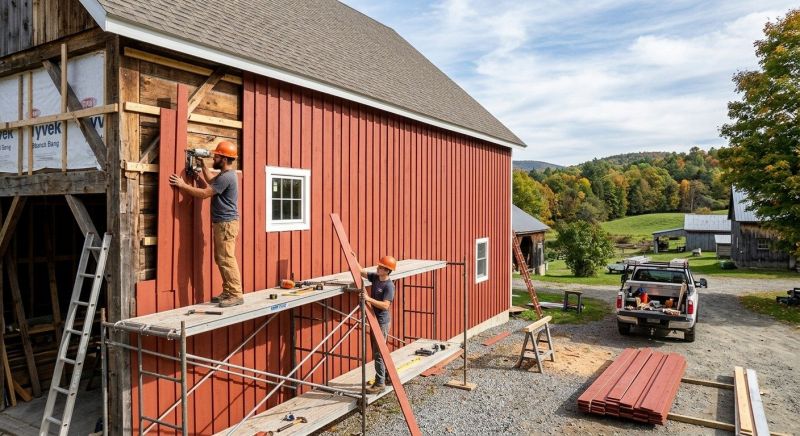 Barn Siding Installation in Lebanon, TN