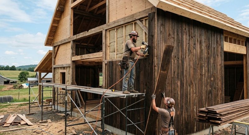 Barn Siding Installation in Smyrna, TN