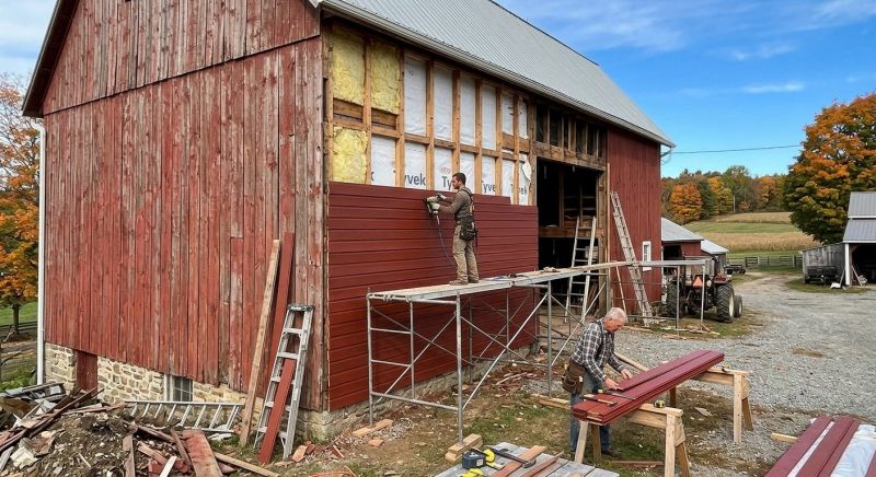 Barn Siding Replacement in Portland, TN