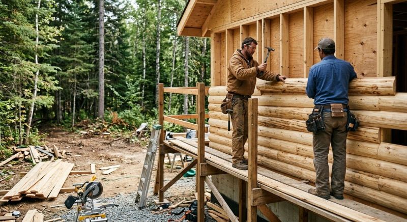Cabin Siding Installation in Sumner County, TN