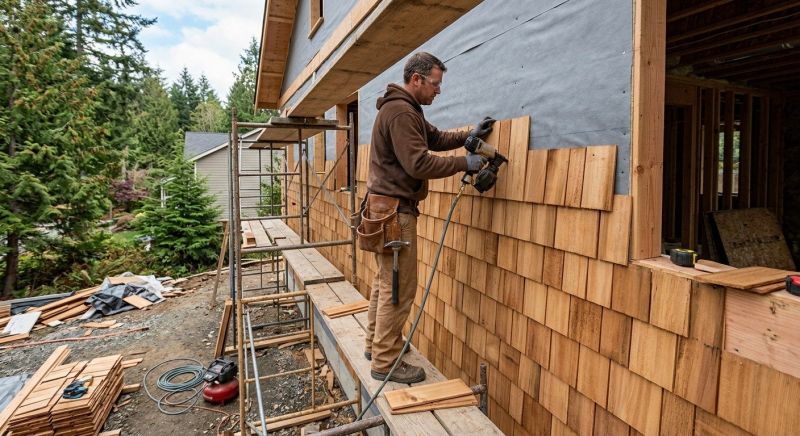 Cedar Siding Installation in Nashville, TN