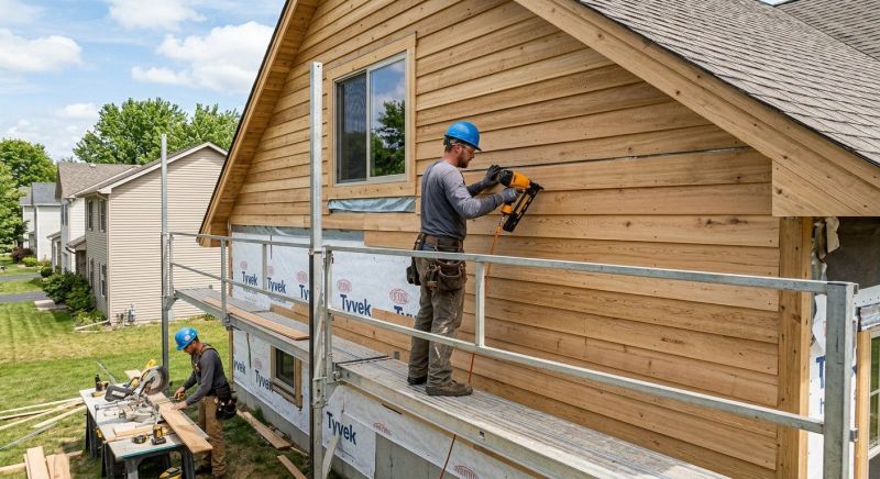 Cedar Siding Installation in Wilson County, TN