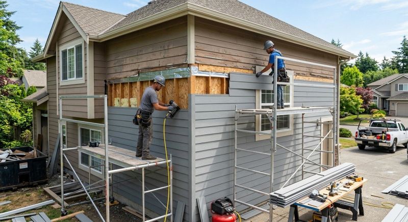 Cement Siding Replacement in Sumner County, TN