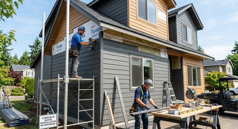 Composite Siding Installation in Antioch, TN