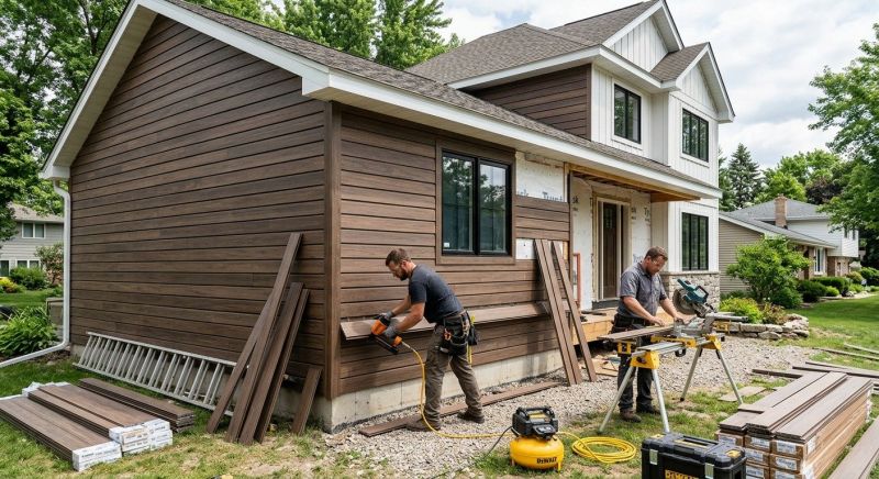 Composite Siding Installation in Bethpage, TN