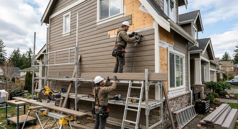 Composite Siding Installation in Lebanon, TN