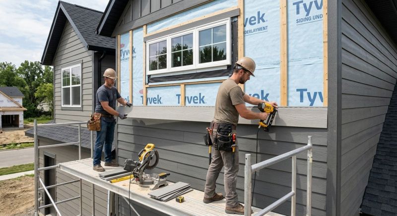 Engineered Siding Installation in Madison, TN