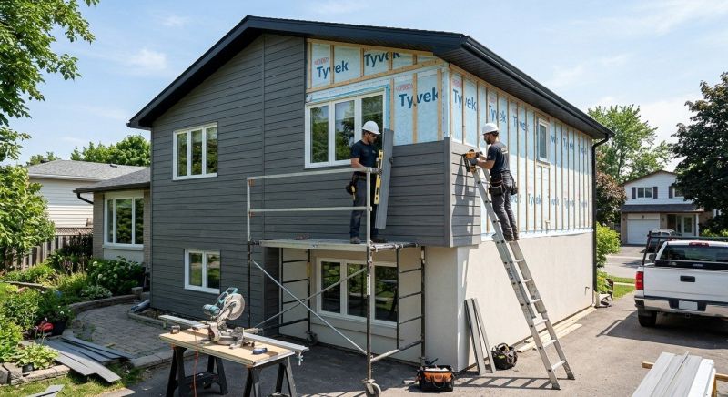 Facade Cladding Installation in Sumner County, TN