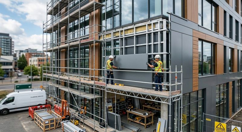 Facade Cladding Installation in Sumner County, TN