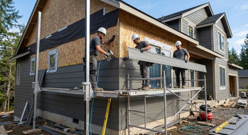 Fiber Siding Installation in La Vergne, TN