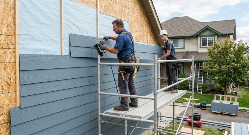 Fiber Siding Installation in La Vergne, TN