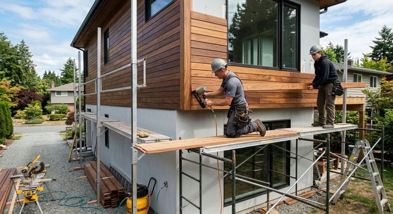 Hardwood Siding Installation in Sumner County, TN