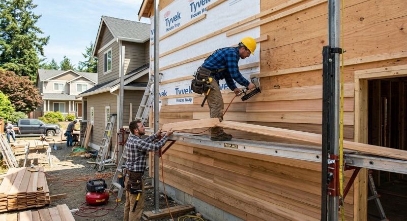 Hardwood Siding Installation in Old Hickory, TN