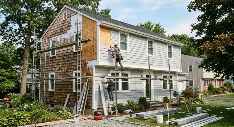 House Siding Installation in Portland, TN