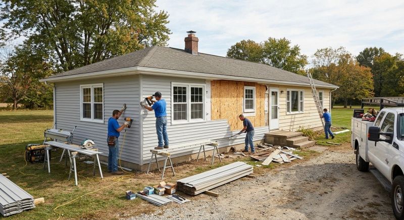 House Siding Replacement in Sumner County, TN
