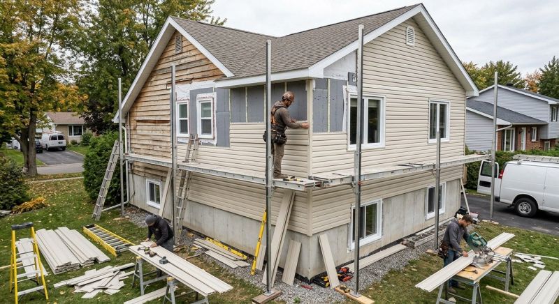 Insulated Siding Installation in White House, TN