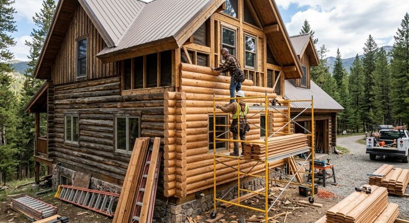 Log Siding Installation in Hermitage, TN