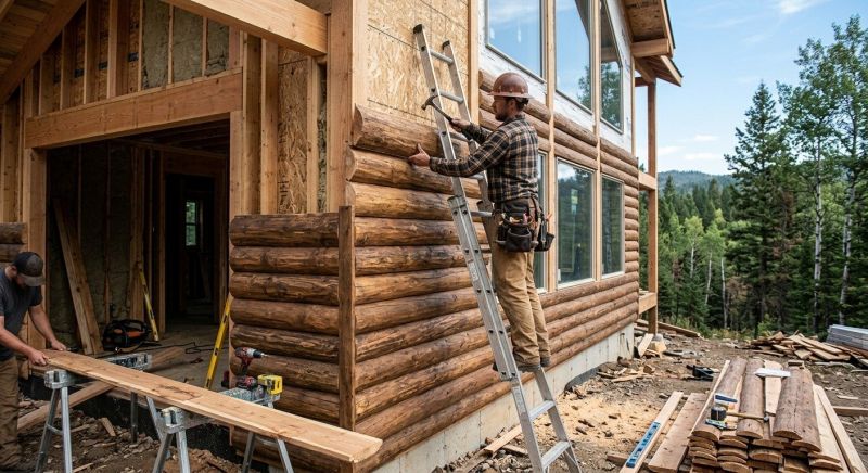 Log Siding Installation in Lebanon, TN