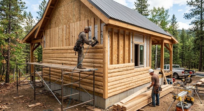 Log Siding Installation in Smyrna, TN