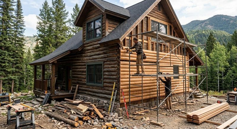 Log Siding Replacement in Sumner County, TN