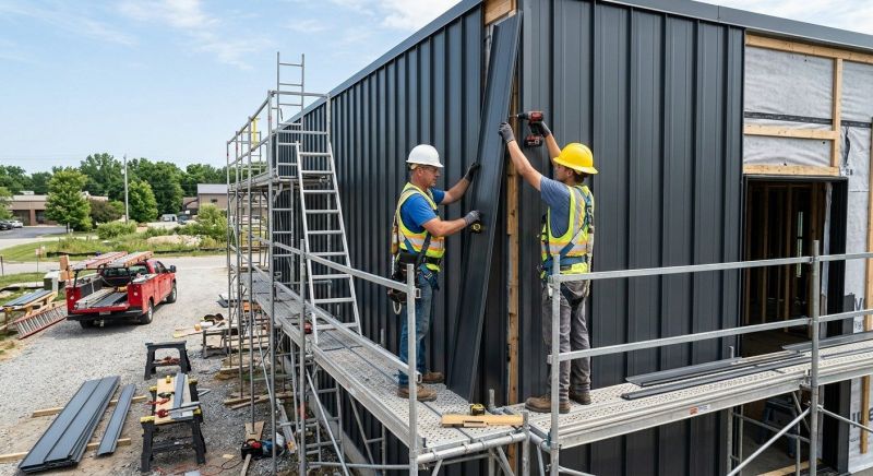Metal Siding Installation in Bethpage, TN