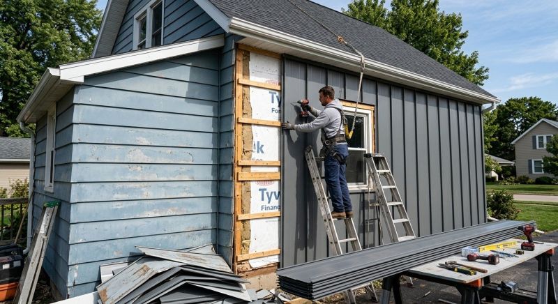 Metal Siding Installation in Bethpage, TN