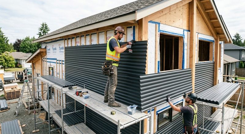 Metal Siding Installation in Portland, TN