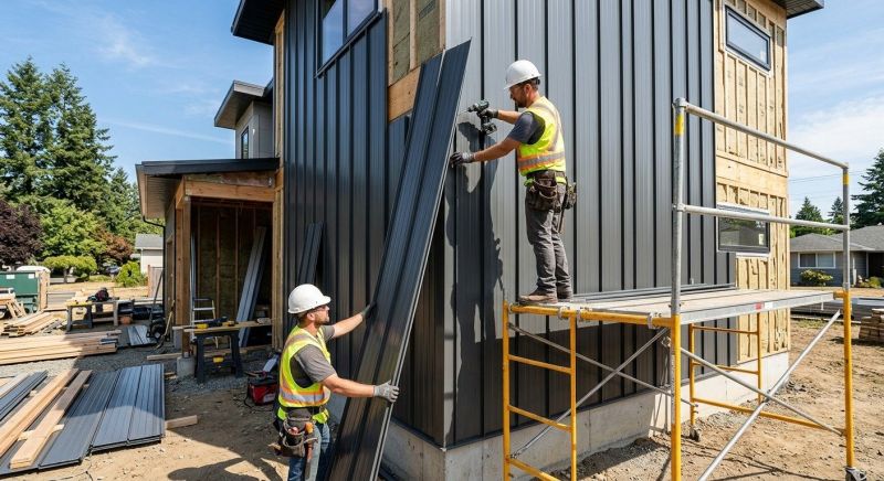 Metal Siding Installation in Wilson County, TN