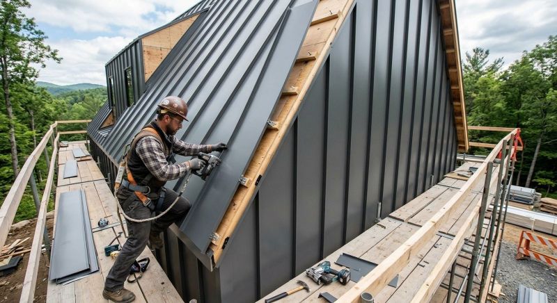 Sheet Metal Siding Replacement in Sumner County, TN
