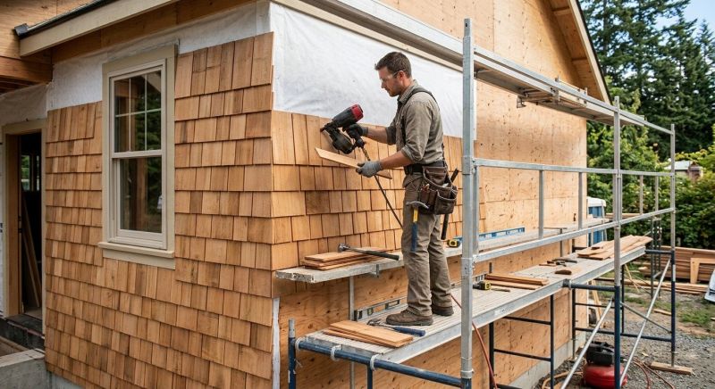 Shingle Siding Installation in Sumner County, TN