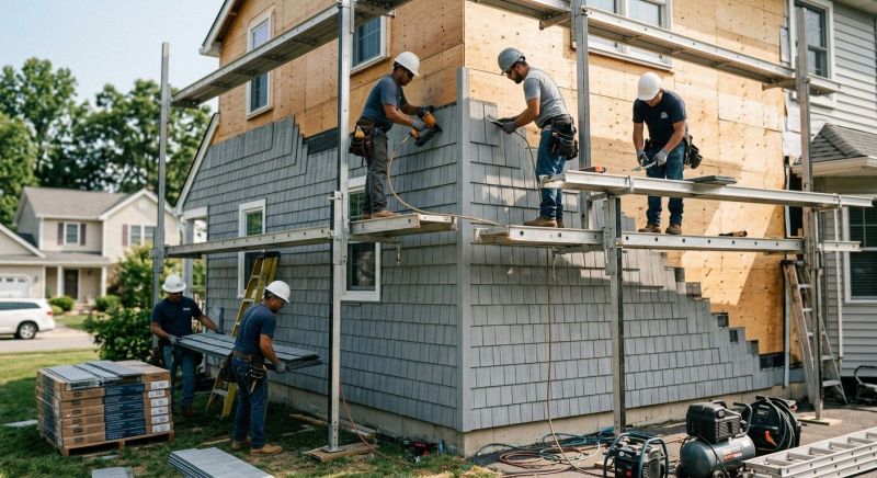 Shingle Siding Installation in Sumner County, TN