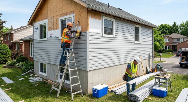 Siding Replacement in White House, TN