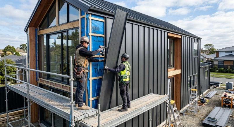 Steel Cladding Installation in Sumner County, TN