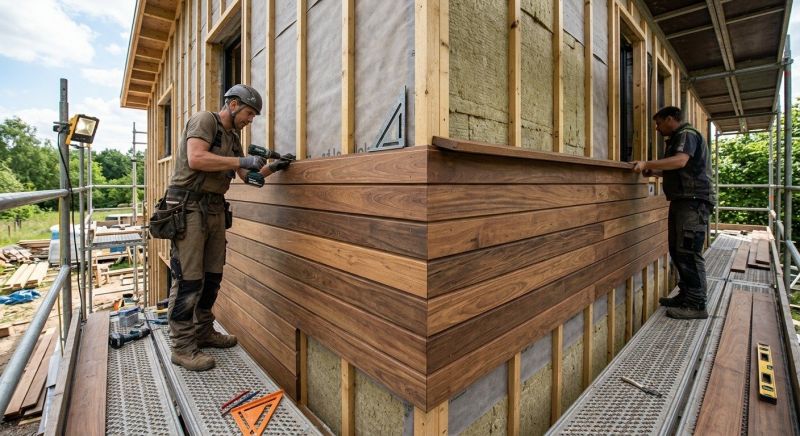 Wood Cladding Installation in Mount Juliet, TN