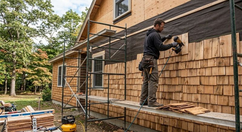 Wood Siding Installation in Greenbrier, TN