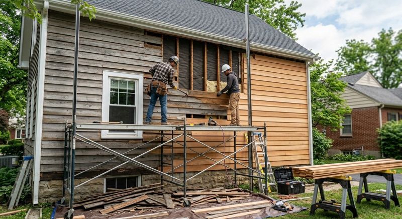 Wood Siding Installation in Madison, TN