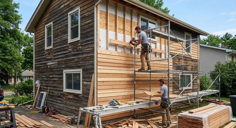 Wood Siding Installation in Old Hickory, TN
