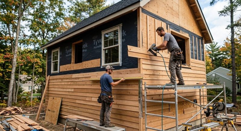 Wood Siding Installation in Springfield, TN