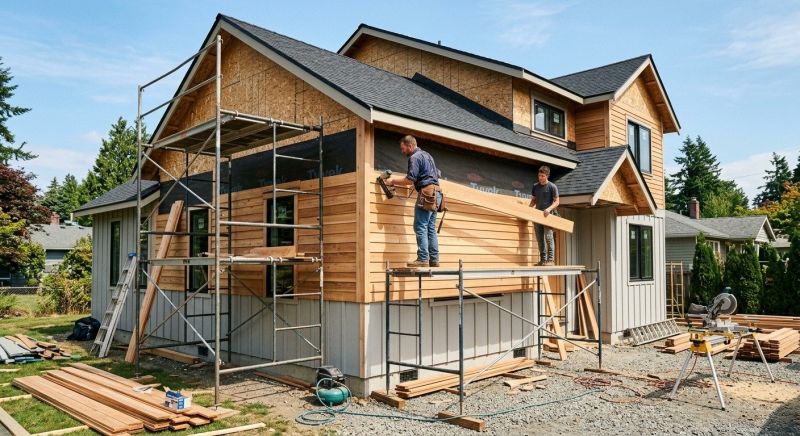 Wood Siding Installation in Springfield, TN