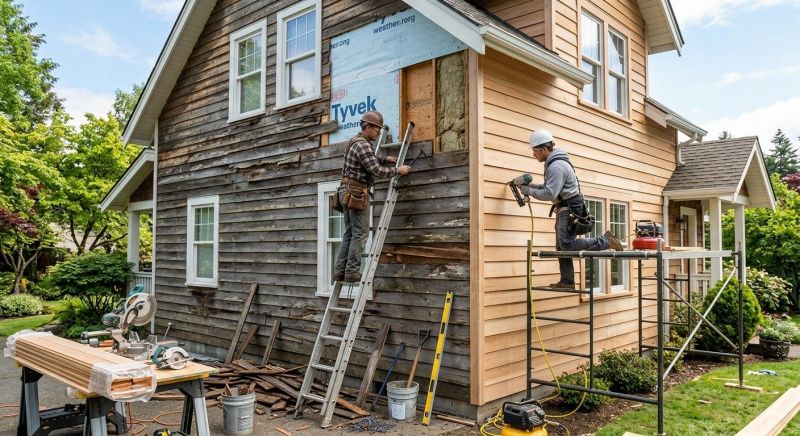 Wood Siding Replacement in Nashville, TN