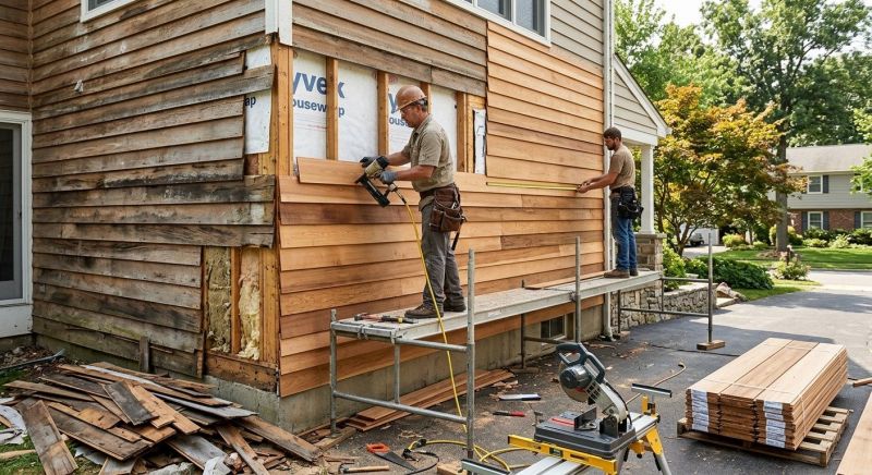 Wood Siding Service in Madison, TN